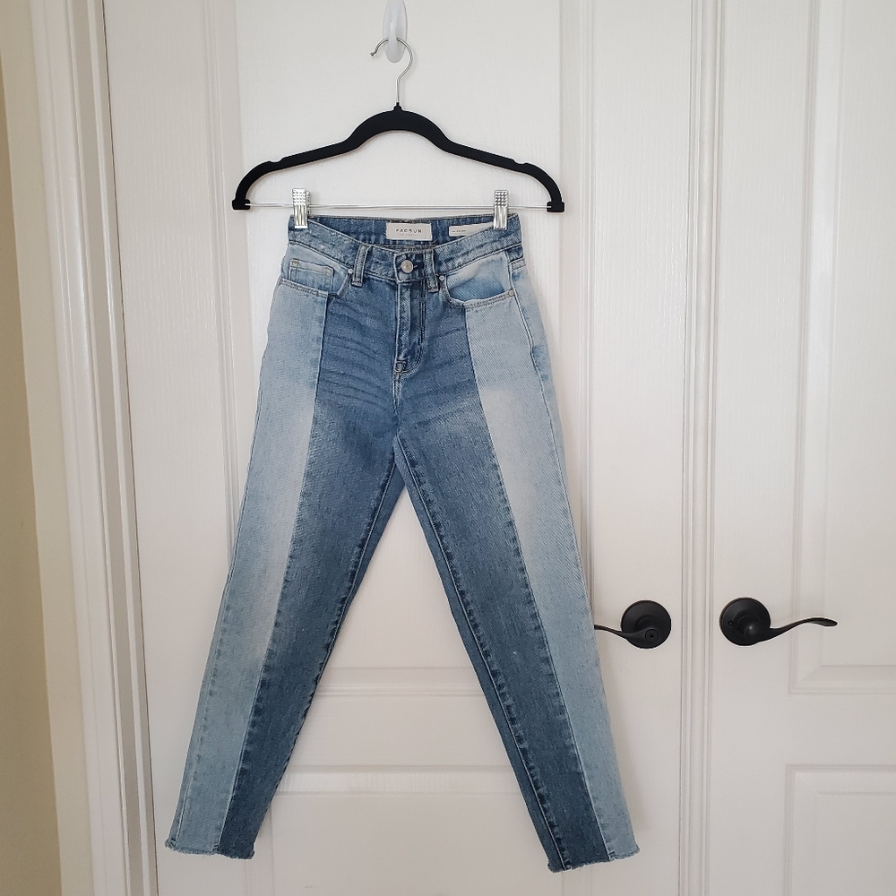 PacSun Jeans size 22 Vintage Icon Two Tone Denim